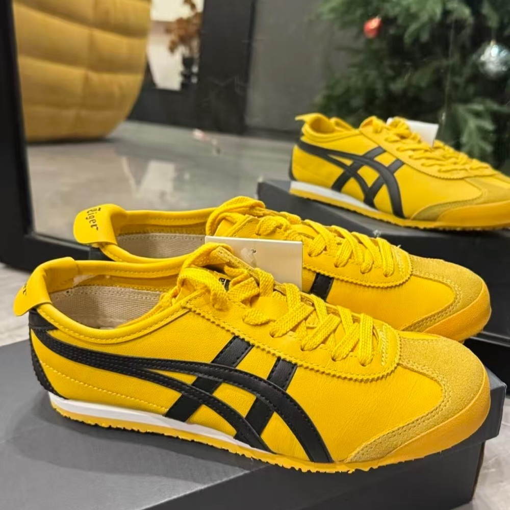 Onitsuka Tiger MEXICO 66 – Women's Yellow Casual Sneakers